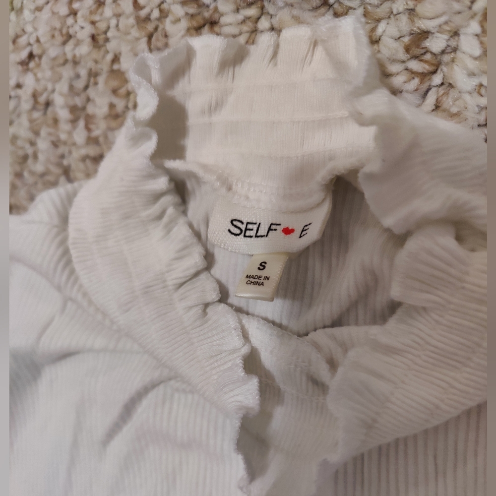 Long sleeves ribbed body suit